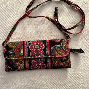 Vera Bradley Trifold Crossbody Purse